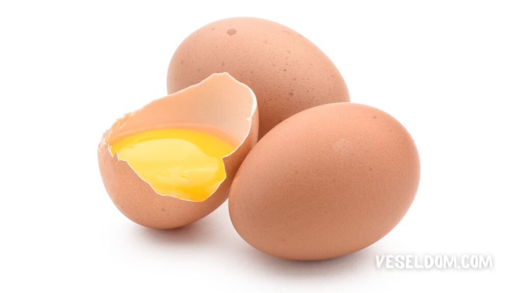 Eggs without shells from chickens